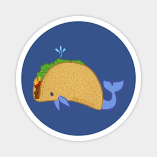 A Whale of a Taco Magnet